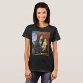 Madonna und Kind von Giovanni Bellini T-Shirt (Vorne ganz)