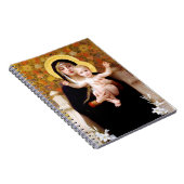 Madonna und Kind Weihnachten Notizblock (Rechte Seite)