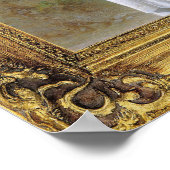 Madonna und Kind Weihnachten Poster (Ecke)