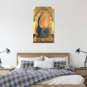 Madonna und Kind, zentrale Tafel eines Triptychons Leinwanddruck (Insitu (Schlafzimmer))