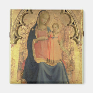 Madonna und Kind, zentrale Tafel eines Triptychons Magnet