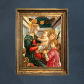 Madonna und Kind Zwei Engel Sandro Botticelli Poster