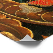 Madonna und Kind Zwei Engel Sandro Botticelli Poster (Ecke)