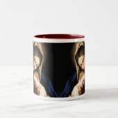 Madonna und Kind Zweifarbige Tasse (Mittel)