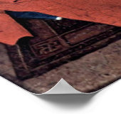 Madonna und Kinderlektüre von Jan van Eyck Poster (Ecke)