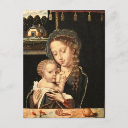 Madonna und Kinderpflege Postkarte (Vorderseite)