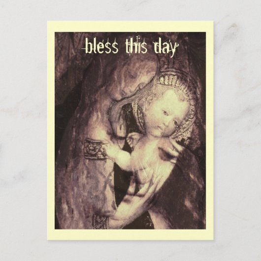 Madonna und Kinderpostkarte Postkarte (Vorderseite)