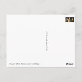 Madonna und zwei Heilige Postkarte (Rückseite)