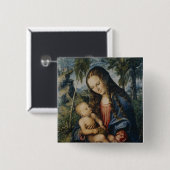 Madonna unter dem Tannenbaum, c.1510 Button (Vorne & Hinten)