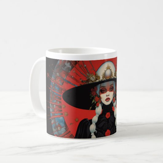 Madonna Version 24 Kaffeetasse (Vorderseite Links)