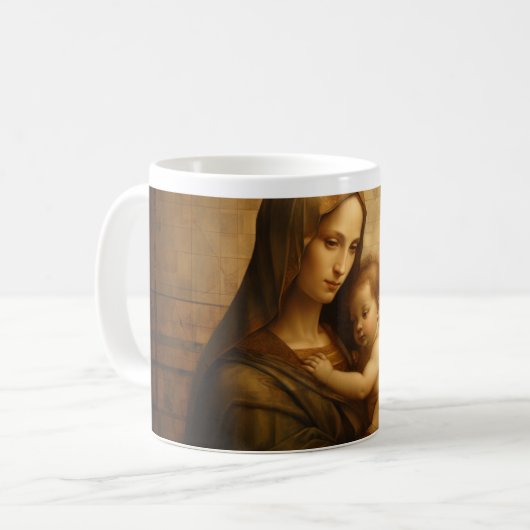 Madonna Version 2 Kaffeetasse (Vorderseite Links)