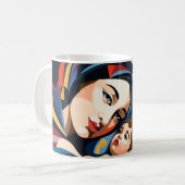 Madonna Version 36 Kaffeetasse (Vorderseite Links)