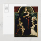 Madonna vom Burgermeister Meyer Postkarte (Vorne/Hinten)