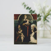 Madonna vom Burgermeister Meyer Postkarte (Stehend Vorderseite)