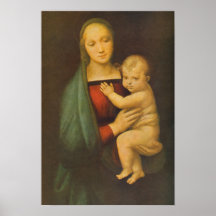 Madonna vom Großherzog von Raphael - Poster