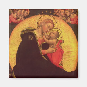 Madonna von Bescheidenheit, 1390-1400 Magnet