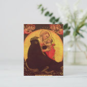 Madonna von Bescheidenheit, 1390-1400 Postkarte (Stehend Vorderseite)