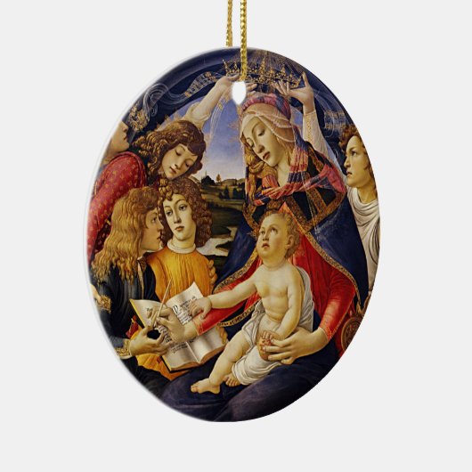 Madonna von Botticelli Keramik Ornament (Rechts)