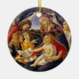Madonna von Botticelli Keramik Ornament