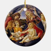 Madonna von Botticelli Keramik Ornament (Hinten)