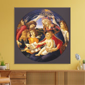 Madonna von Botticelli Leinwanddruck (Insitu (Wohnzimmer))