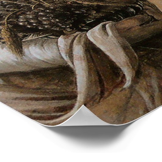 Madonna von Botticelli Poster (Ecke)