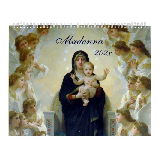 Madonna von Bouguera Kalender (Titelbild)
