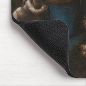 Madonna von den Steinen"Jungfrau Mary, baby Jesus, Mousepad (Ecke)