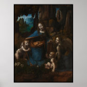 Madonna von den Steinen"Jungfrau Mary, baby Jesus, Poster (Vorne)