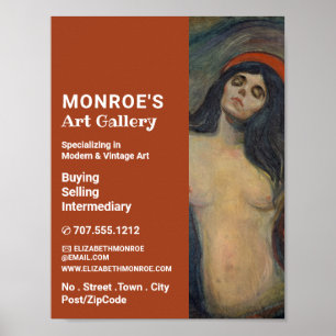Madonna von Edvard Munch, Kunsthändler, Galerie Poster
