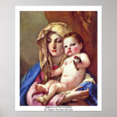 Madonna von Goldfinch Poster (Vorne)