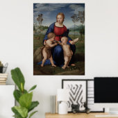 Madonna von Goldfinch Raphael Sanzio Poster (Heimbüro)