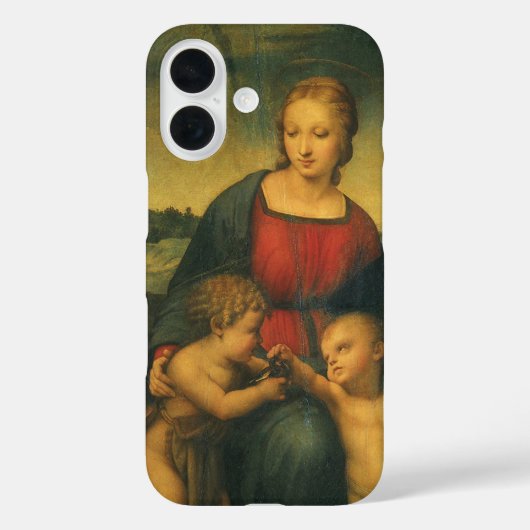 Madonna von Goldfinch von Raphael Sanzio Case-Mate iPhone Hülle (Rückseite)