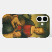 Madonna von Goldfinch von Raphael Sanzio Case-Mate iPhone Hülle (Rückseite (Horizontal))