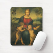 Madonna von Goldfinch von Raphael Sanzio Mousepad (Mit Mouse)