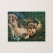 Madonna von Goldfinch von Tiepolo, Vintage Kunst Puzzle (Horizontal)