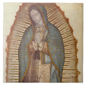 Madonna von Guadalupe (Nuestra Señora) (Virgen) Fliese (Vorderseite)