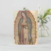 Madonna von Guadalupe (Nuestra Señora) (Virgen) Karte (Stehend Vorderseite)