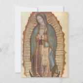 Madonna von Guadalupe (Nuestra Señora) (Virgen) Karte (Vorderseite)