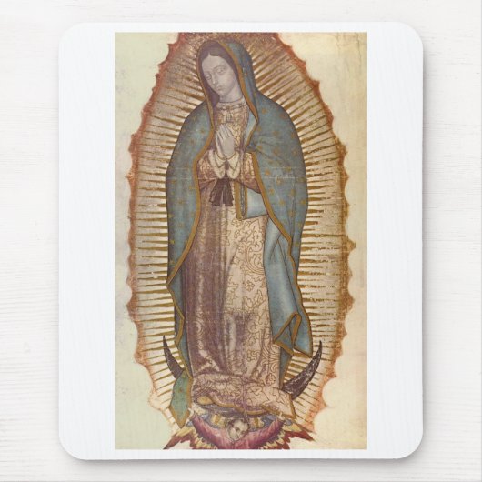 Madonna von Guadalupe (Nuestra Señora) (Virgen) Mousepad (Vorne)