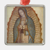 Madonna von Guadalupe (Nuestra Señora) (Virgen) Ornament Aus Metall (Vorne)