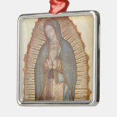 Madonna von Guadalupe (Nuestra Señora) (Virgen) Ornament Aus Metall (Links)