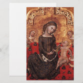 MADONNA VON HUMILITY BRIEFPAPIER (Vorne/Hinten)