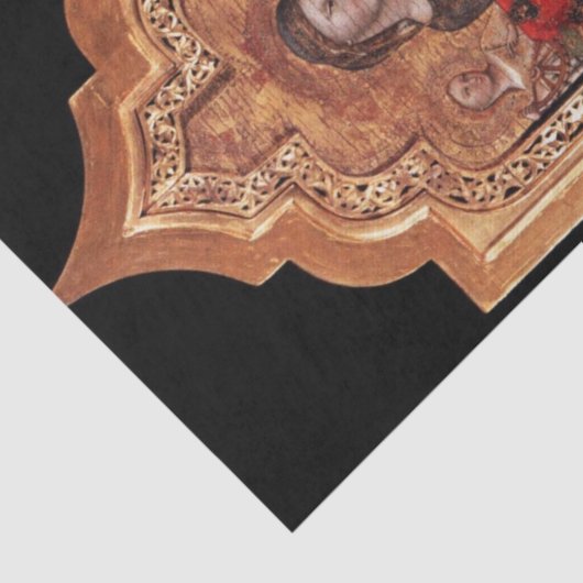 MADONNA VON HUMILITY SEIDENPAPIER (Ausschnitt)