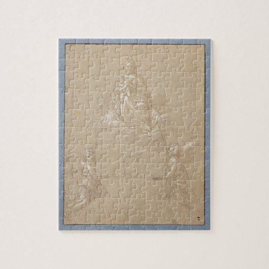 Madonna von Loreto (Feder) Puzzle (Vertikal)