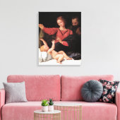 Madonna von Loreto - Raphael - c1511 Leinwanddruck (Insitu (Wohnzimmer))