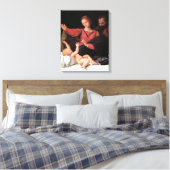 Madonna von Loreto - Raphael - c1511 Leinwanddruck (Insitu (Schlafzimmer))