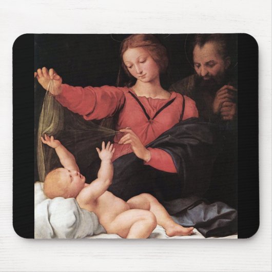 Madonna von Loreto - Raphael - c1511 Mousepad (Vorne)