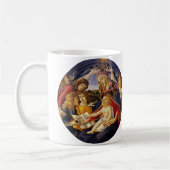 Madonna von Magnificat von Sandro Botticelli Kaffeetasse (Links)