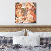 Madonna von Magnificat von Sandro Botticelli Leinwanddruck (Insitu (Schlafzimmer))